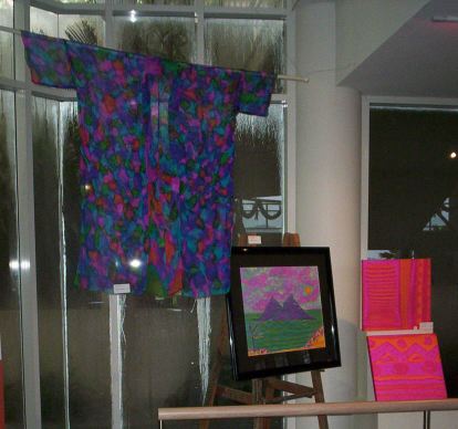handpainted silk